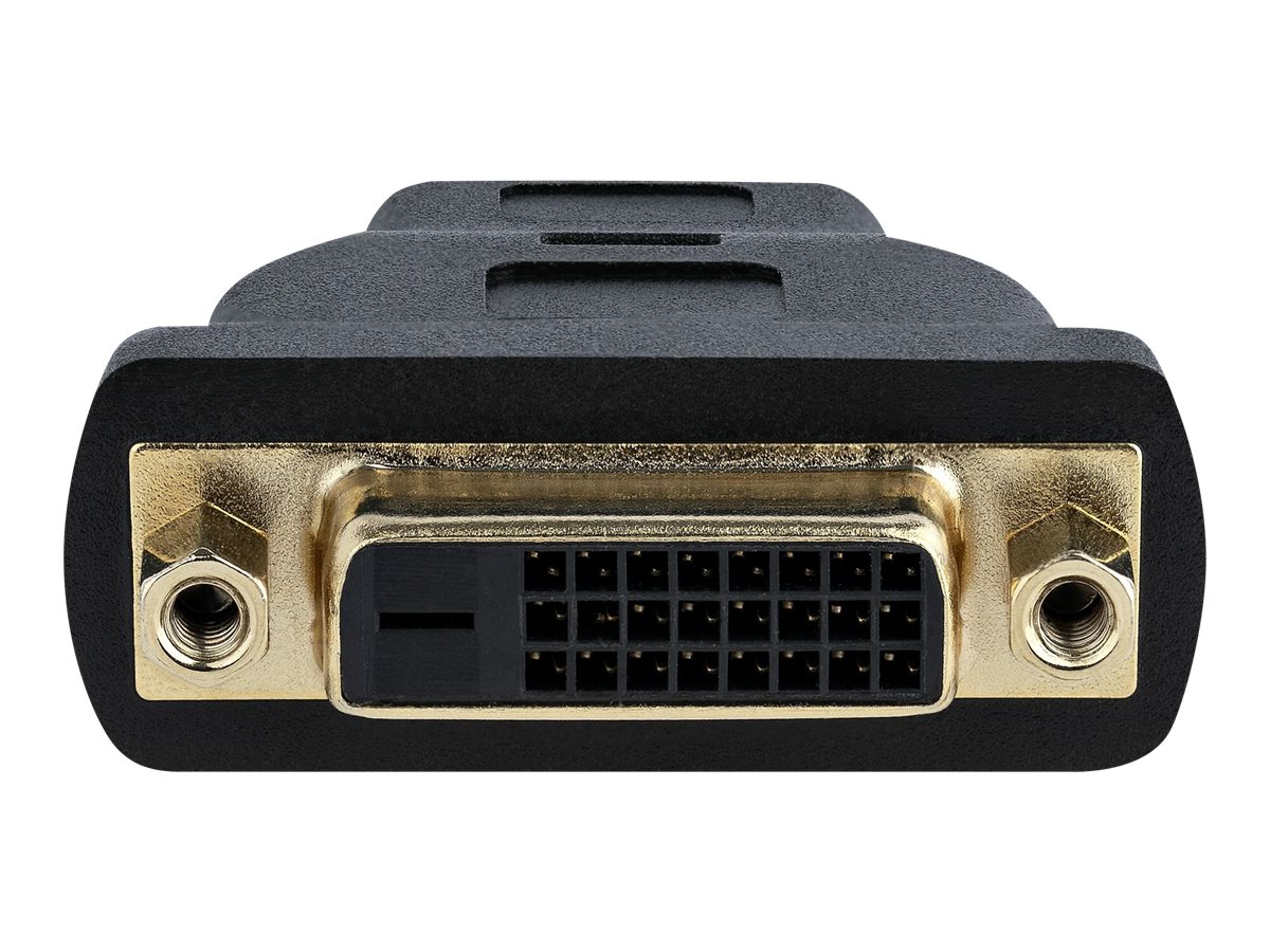 StarTech.com HDMI Male to DVI Female - HDMI to DVI-D Adapter - Bi-Directional - DVI to HDMI (HDMIDVIMF) - Videoadapter