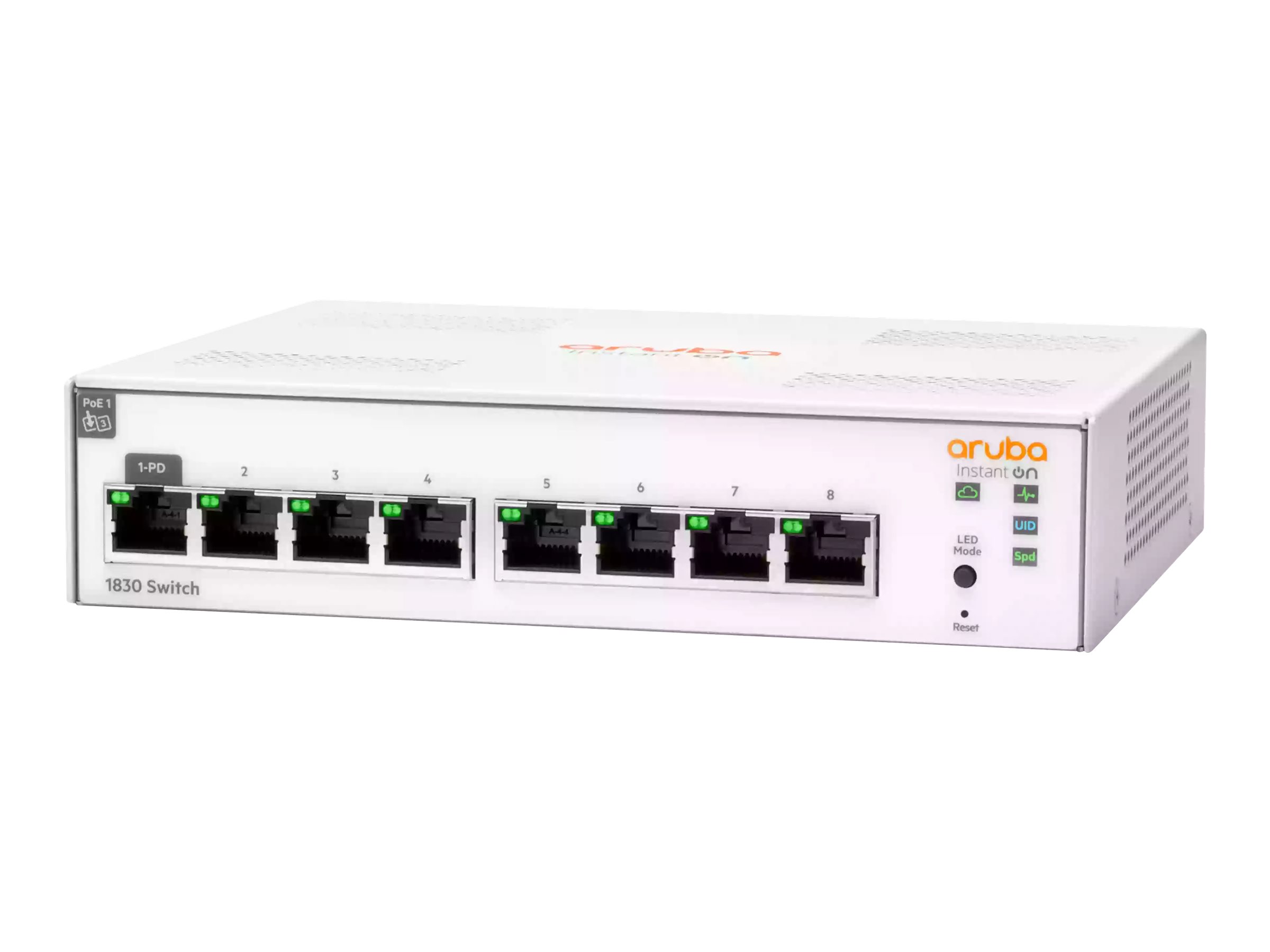 HPE Networking Instant On 1830 8G Switch - Switch - 8 Anschlüsse - Smart