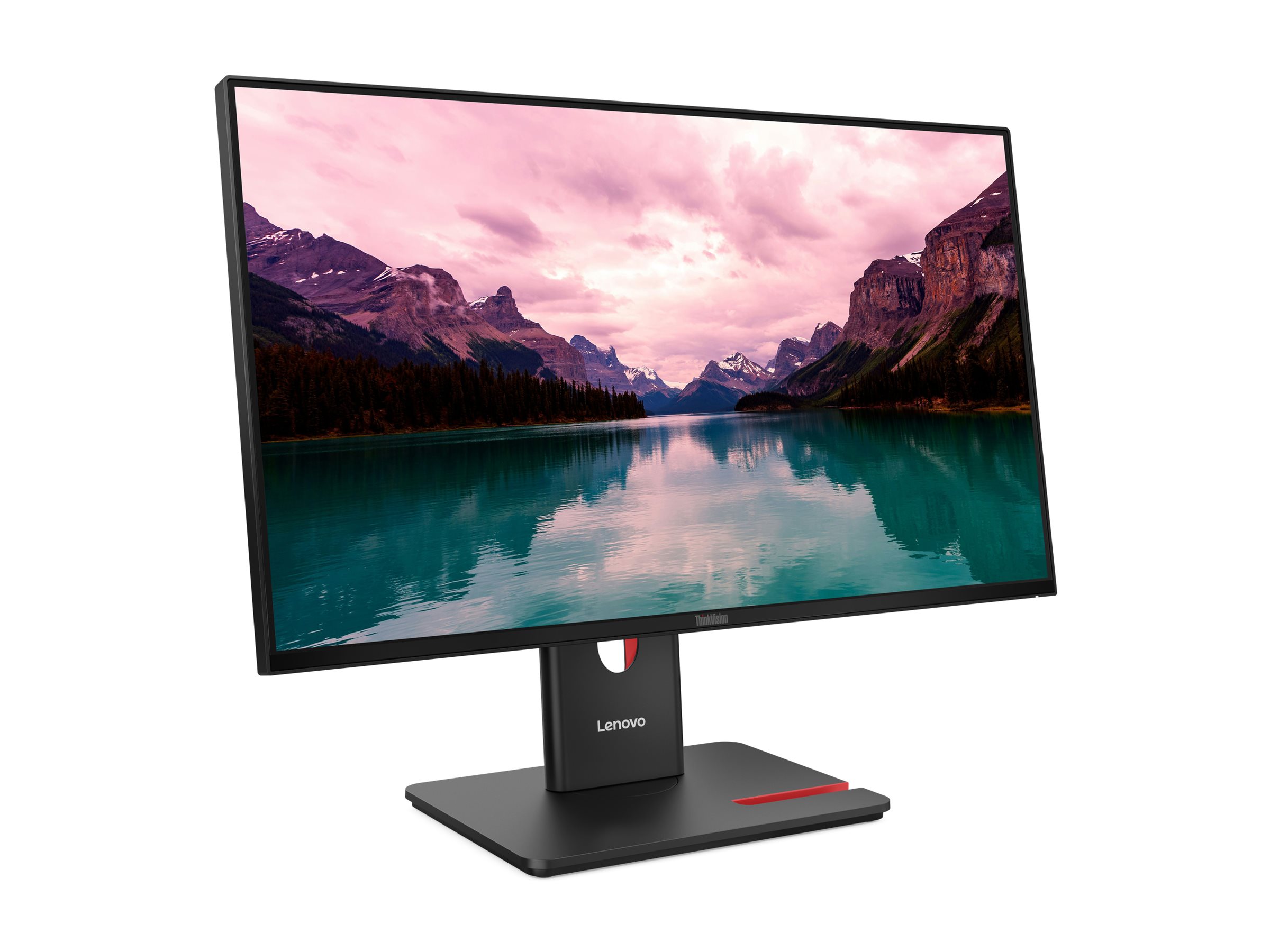 Lenovo ThinkVision T24-40 - LED-Monitor - 61 cm (24") (23.8" sichtbar) - 1920 x 1080 Full HD (1080p) @ 120 Hz - IPS - 250 cd/m² - 1500:1 - 4 ms - HDMI, VGA, DisplayPort - Raven Black