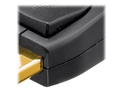 goobay - DisplayPort-Kabel - DisplayPort (M) Verriegelung zu DisplayPort (M) Verriegelung - DisplayPort 1.2 - 4K Unterstützung, 2160p-Unterstützung - Schwarz