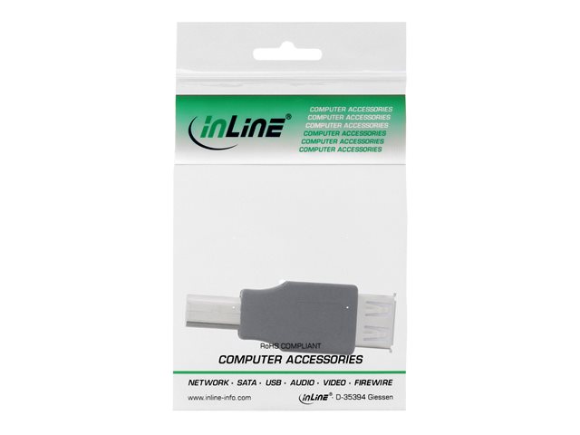 InLine - USB-Adapter - USB Typ B zu USB