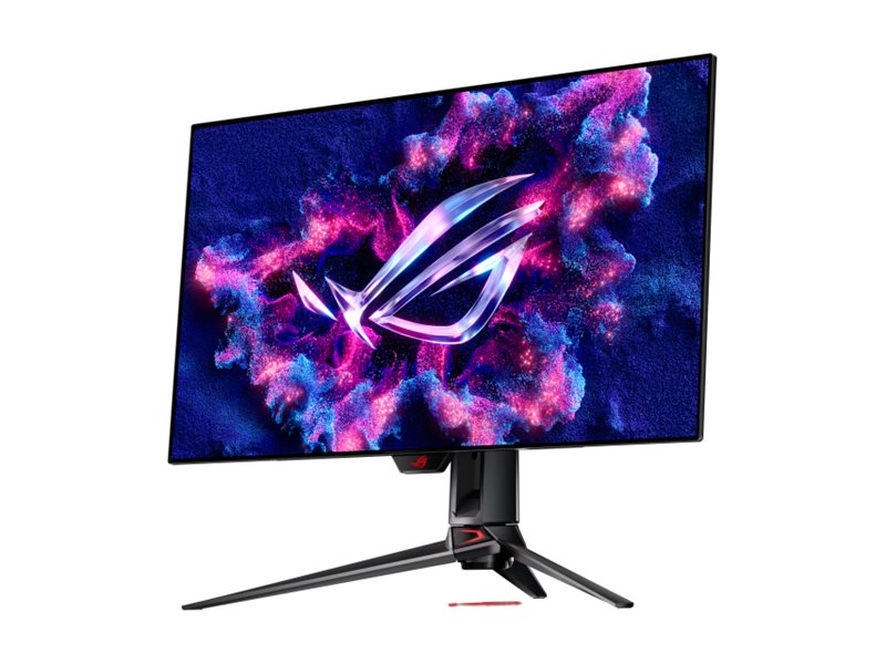 ASUS ROG Swift OLED PG32UCDP - OLED-Monitor - Gaming - 81.3 cm (32") (31.5" sichtbar) - 3840 x 2160 4K @ 240 Hz - 1300 cd/m² - 1500000:1 - DisplayHDR 400 True Black - 0.03 ms - 2xHDMI, DisplayPort, USB-C - Schwarz