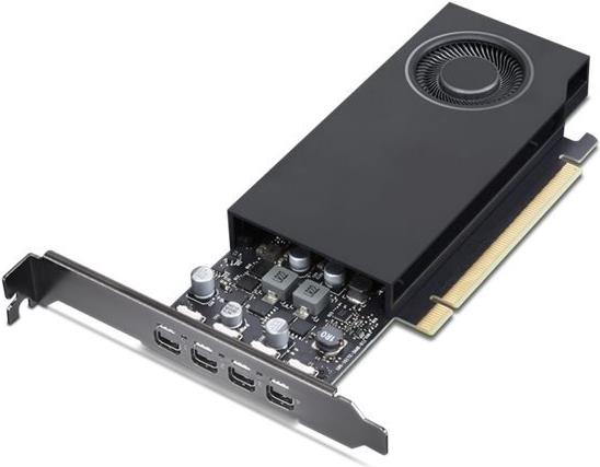 Lenovo NVIDIA RTX A400 - Grafikkarten - RTX A400 - 4 GB GDDR6 - PCIe 4.0 x8 - 4 x Mini DisplayPort