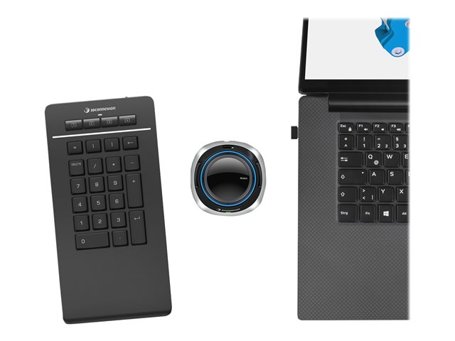 3Dconnexion Keyboard Numpad Pro - Tastenfeld Eingabegerät