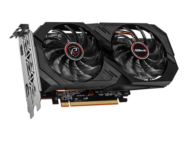ASRock Phantom Gaming D Radeon RX 6500 XT 4GB OC - Grafikkarten - Radeon RX 6500 XT - 4 GB