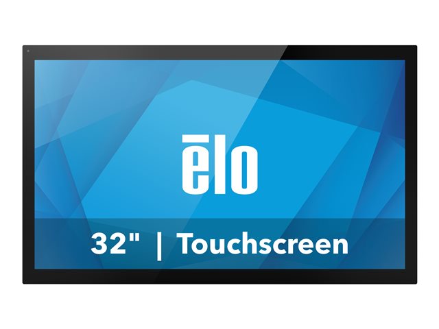 Elo 3263L - LED-Monitor - 81.3 cm (32") (31.5" sichtbar) - offener Rahmen - Touchscreen - 1920 x 1080 Full HD (1080p) @ 60 Hz - 500 cd/m² - 3000:1 - 8 ms - 2xHDMI, VGA - Schwarz
