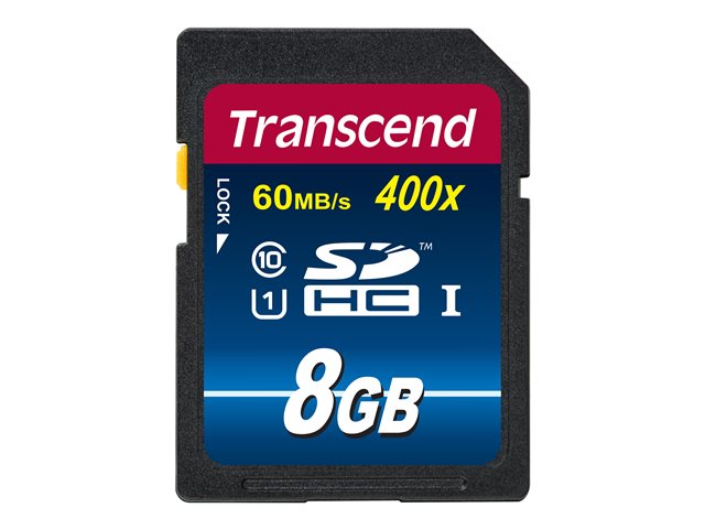 Transcend Premium - Flash-Speicherkarte - 8 GB - SDHC UHS-I