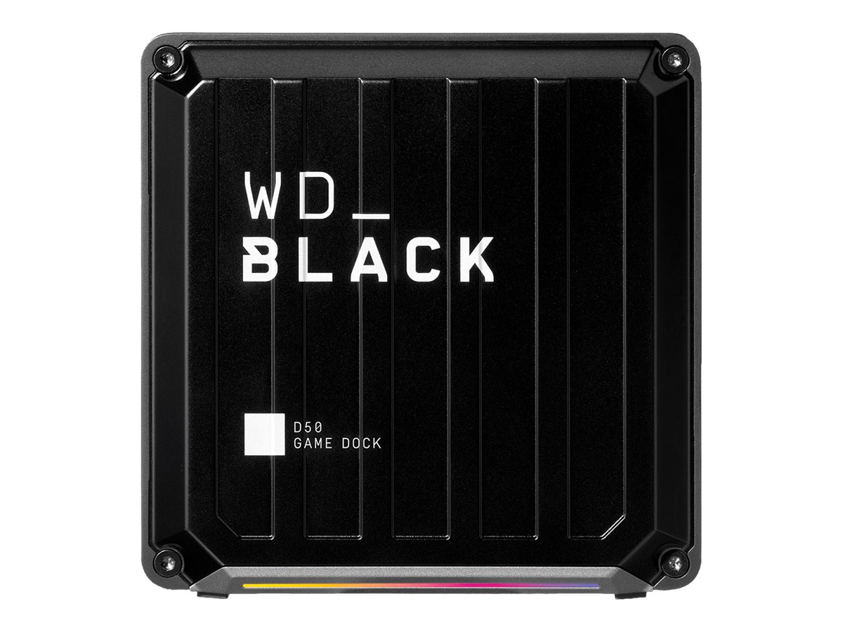 WD_BLACK D50 Game Dock WDBA3U0000NBK - Dockingstation - Thunderbolt 3 - DP
Thunderbolt - 1GbE