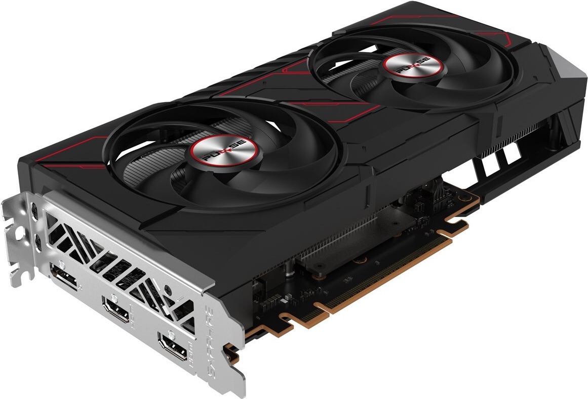 Sapphire Radeon RX 9060 XT 8GB PULSE Gaming OC 8GB GDDR6, 2x HDMI, 2x DP