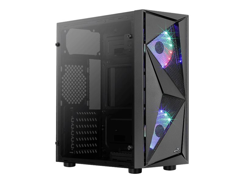 AeroCool Glider - Tempered Glass Edition - Tower - ATX