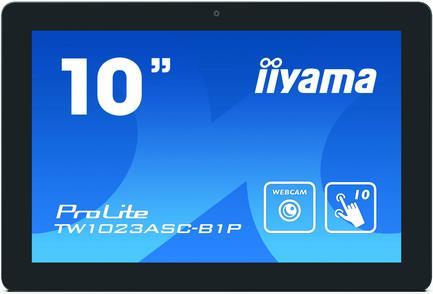 iiyama ProLite TW1023ASC-B1P - Android-PC - Touchpanel-PC - 1 RK3288 / 1.8 GHz - RAM 2 GB - SSD - eMMC 16 GB - Cortex-A17 - 1GbE - WLAN: 802.11b/g/n, Bluetooth 4.0 - Android 8.1 (Oreo) - Monitor: LED 25.5 cm (10.1") 1280 x 800 (WXGA)
