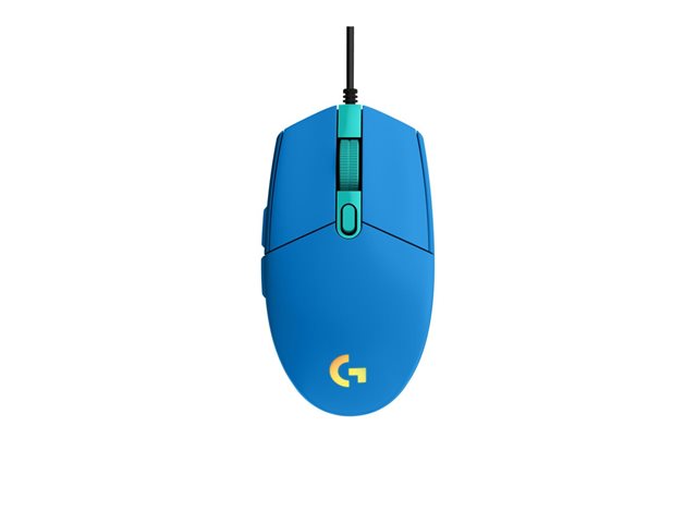 Logitech Gaming Mouse G203 LIGHTSYNC - Maus - USB - Blau