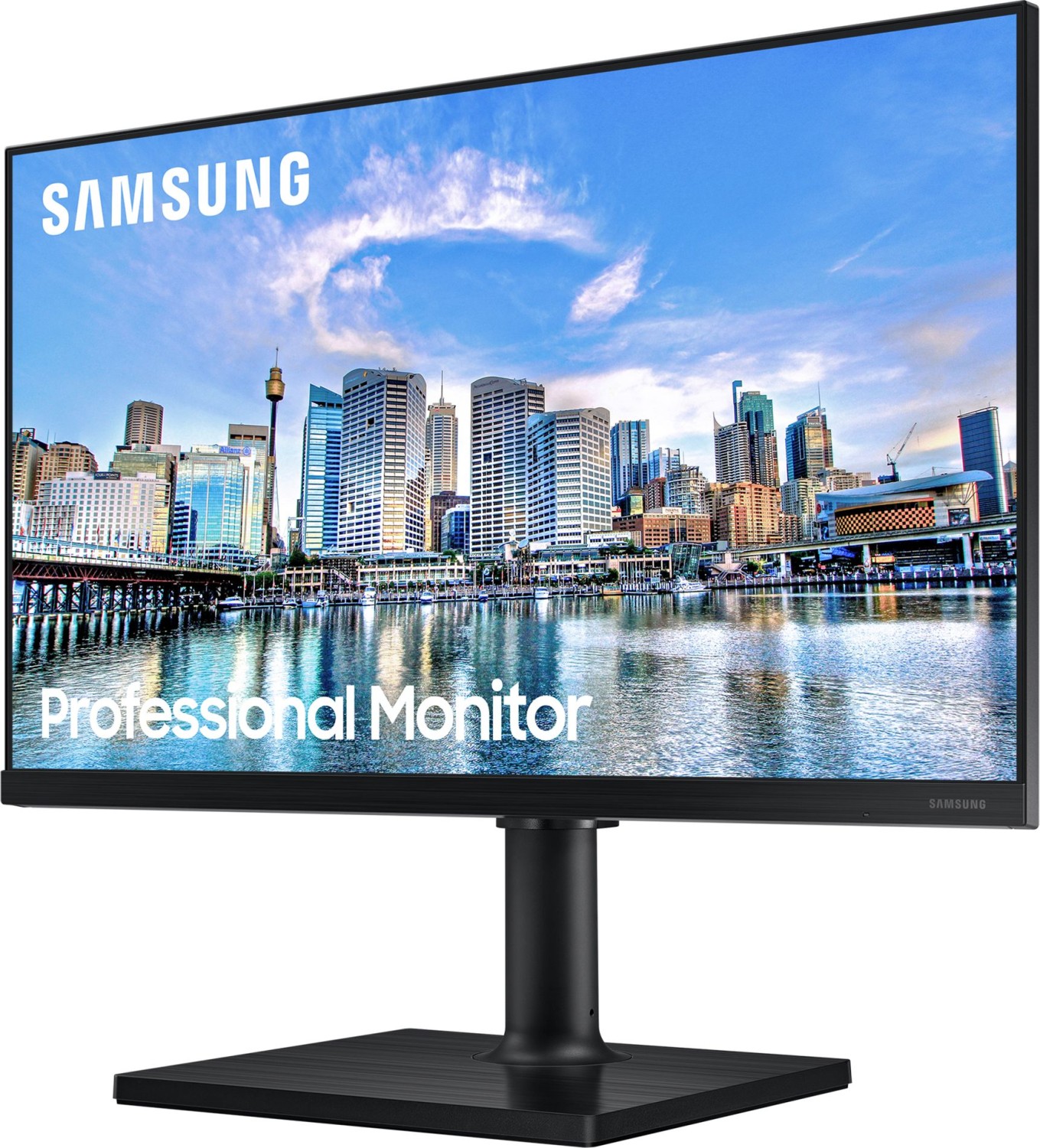 Samsung T45F - 61 cm (24") - 1920 x 1080 Pixel - Full HD - LED - 5 ms - Schwarz - IPS - FHD (1920 x 1080) - 16:9 - 250 cd/? - 178°/178° - Max 16.7M - 75Hz - 5 ms - FreeSync - 539.2 x 370.9 x 224.0 mm