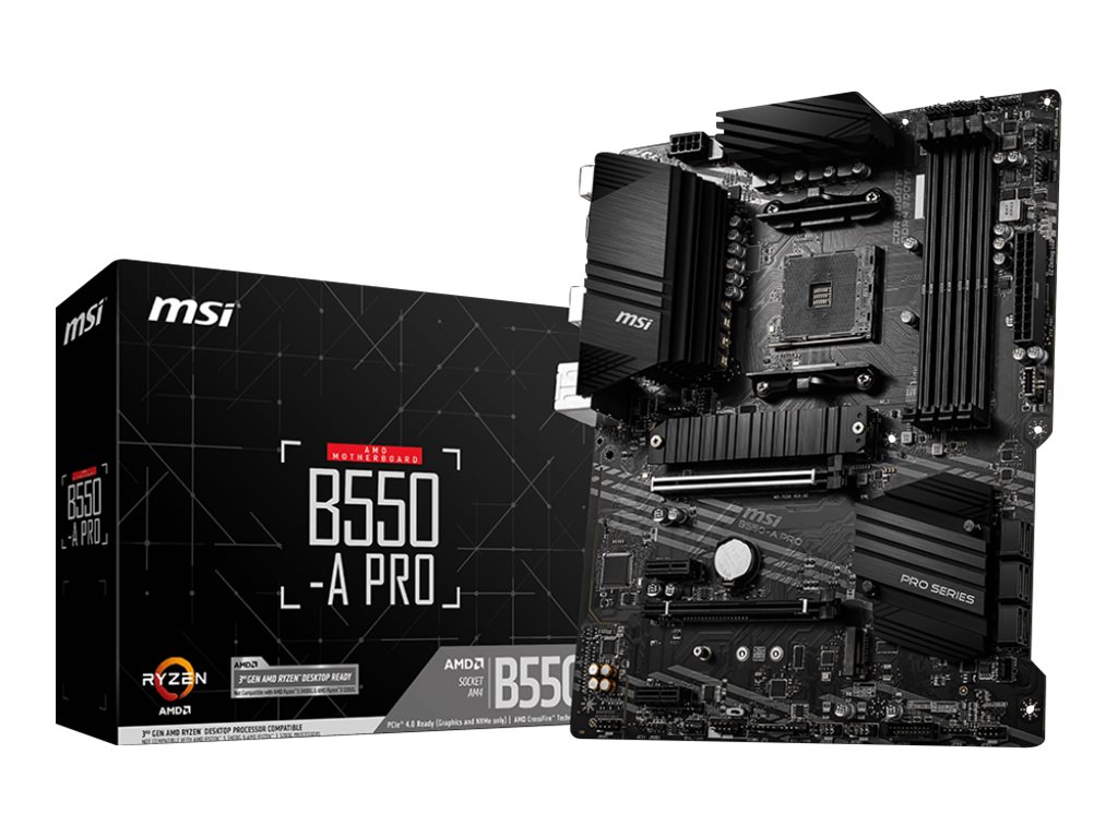 MSI B550-A PRO - Motherboard - ATX - Socket AM4 - AMD B550