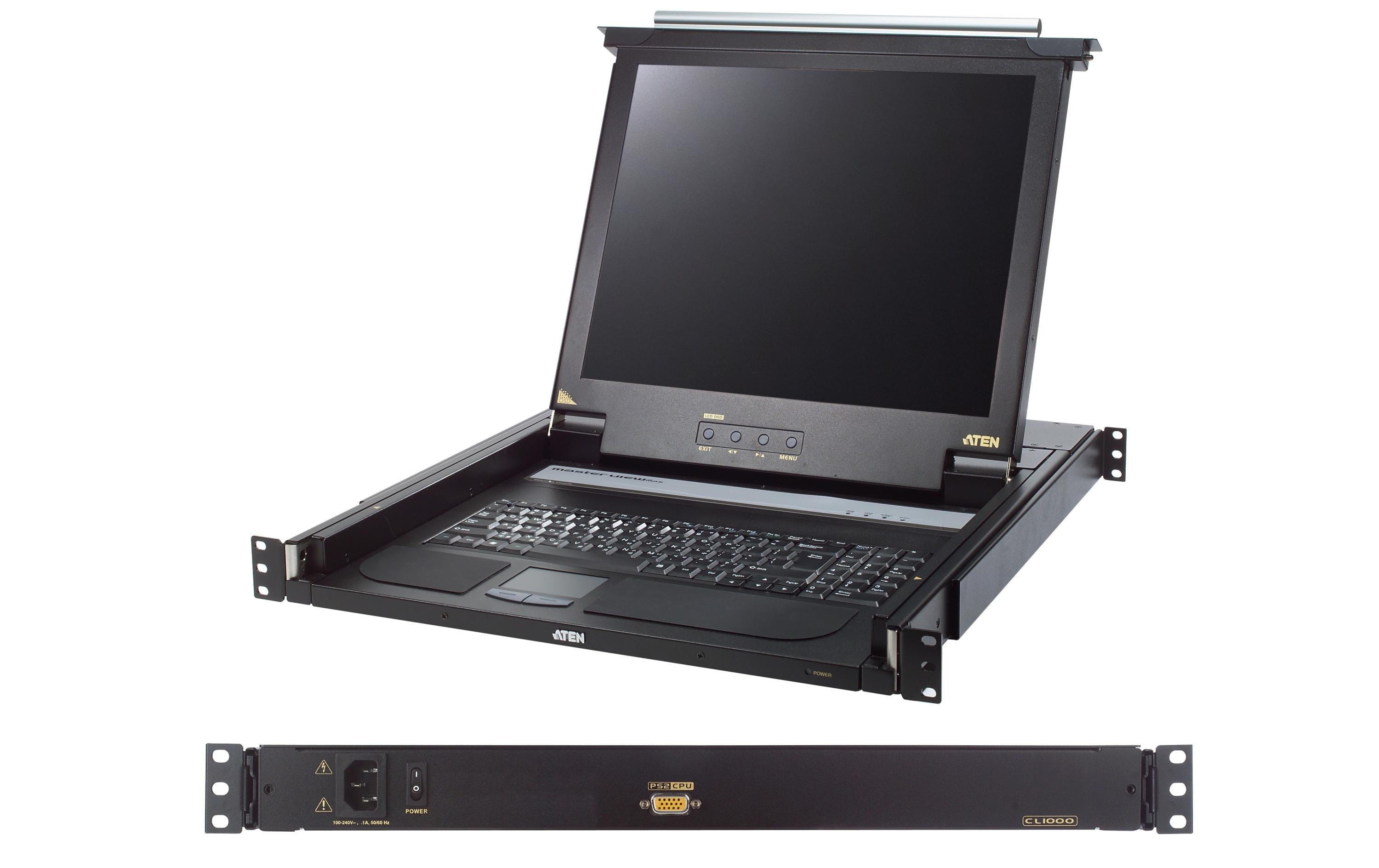 ATEN CL1000M - KVM-Konsole - 43.2 cm (17") - Rack - einbaufähig - 1280 x 1024 - VGA - 1U