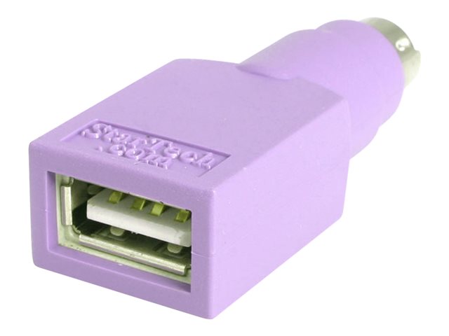 StarTech.com USB auf PS/2 Tastatur Adapter - Keyboard Adapter PS/2 (6 pin Mini-DIN) Stecker zu USB A (4 pin) Buchse - Ersatzadapter - Tastaturadapter