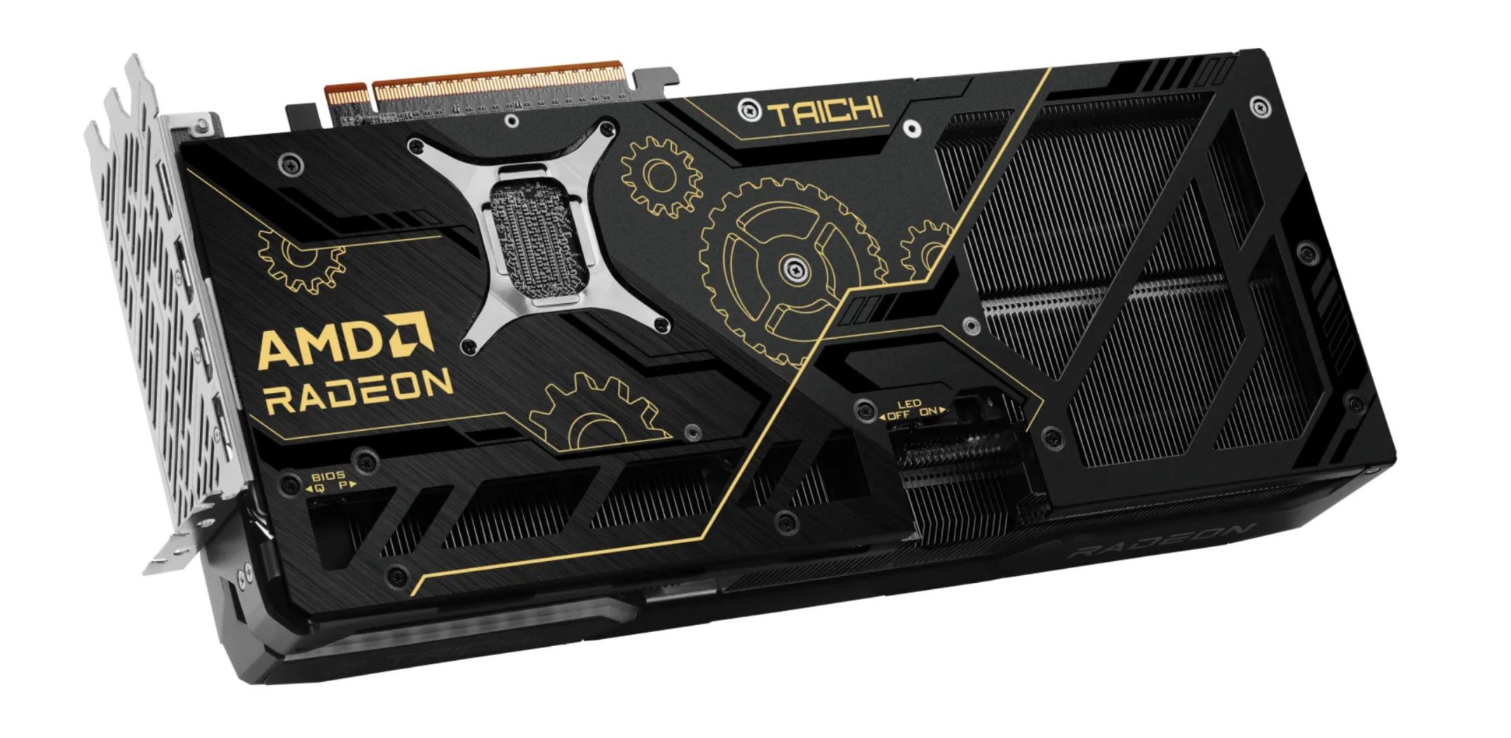 ASRock Radeon RX 9070 XT Taichi 16GB OC - 16GB GDDR6, 1x HDMI, 3x DP