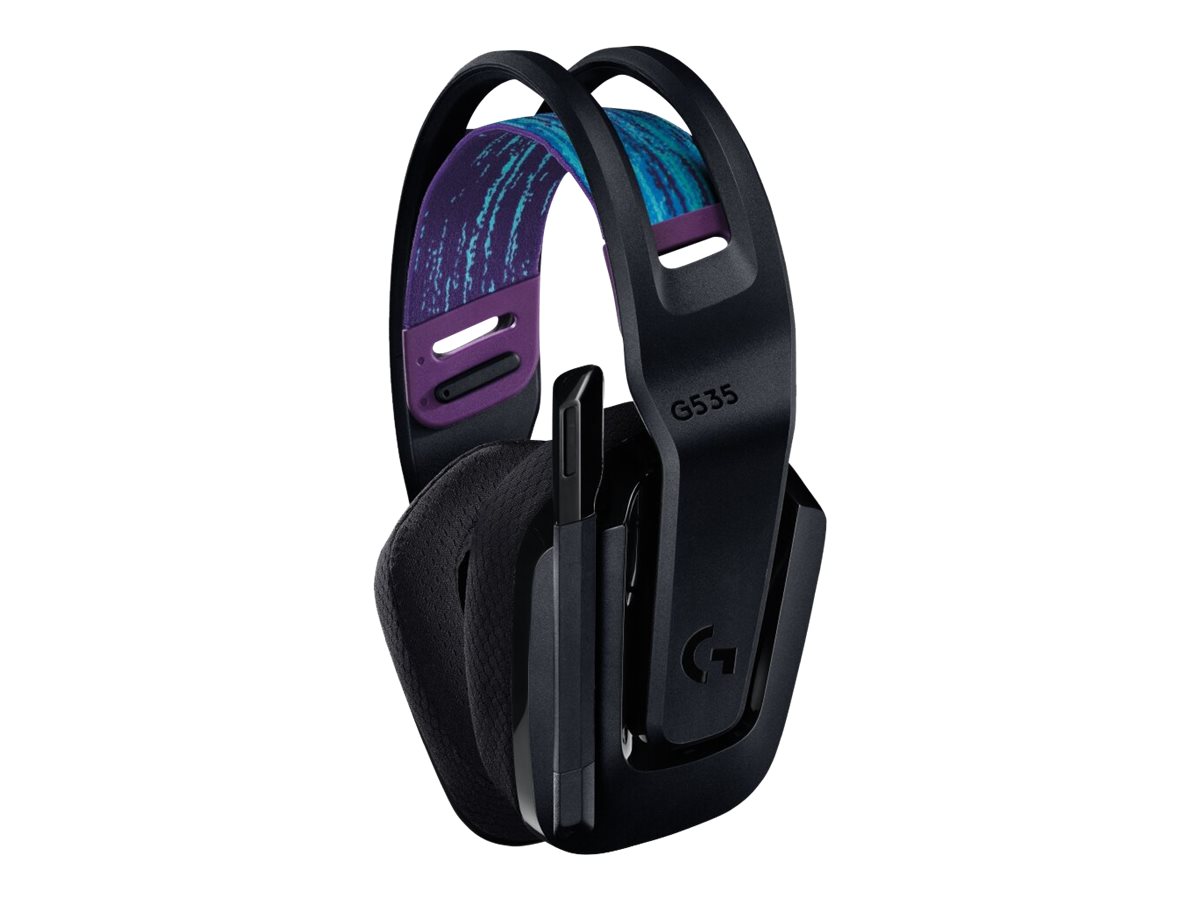 Logitech G G535 LIGHTSPEED Wireless Gaming Headset - Headset - ohrumschließend - LIGHTSPEED - kabellos - Schwarz - Discord Certified
