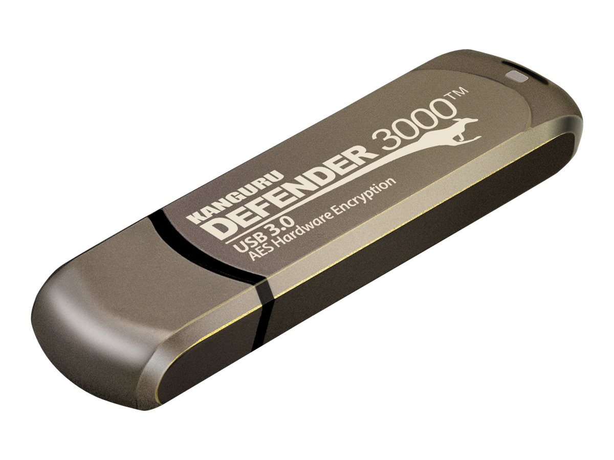 Kanguru Encrypted Defender 3000 - USB-Flash-Laufwerk - 32 GB - TAA-konform