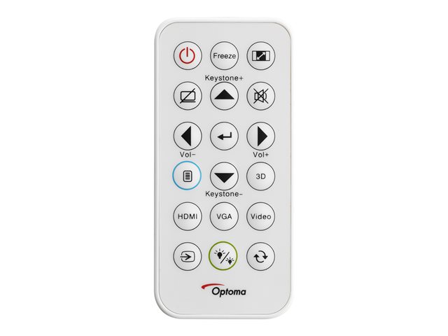 Optoma EH401 - DLP-Projektor - tragbar - 3D - weiß
