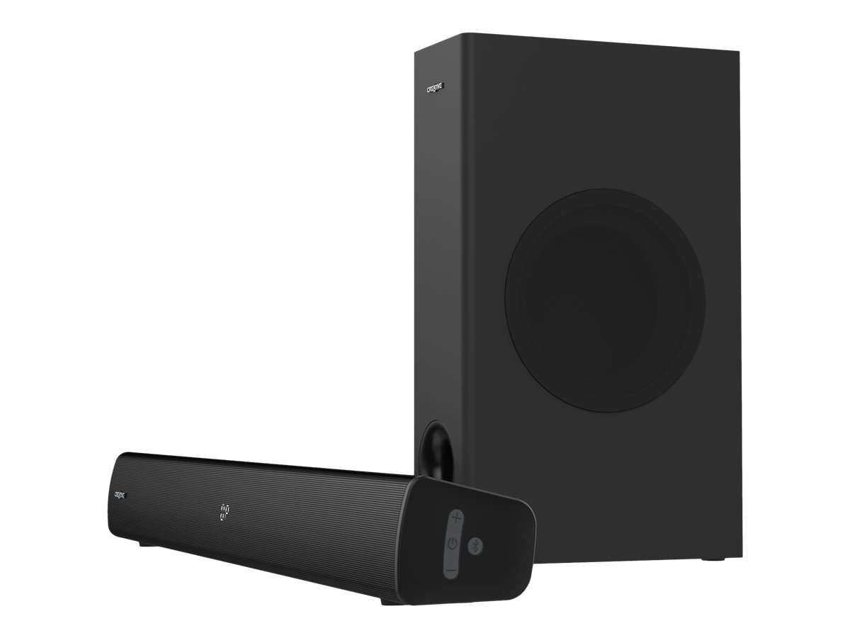 Creative Stage V2 - Soundleistensystem - für TV/Monitor - kabellos