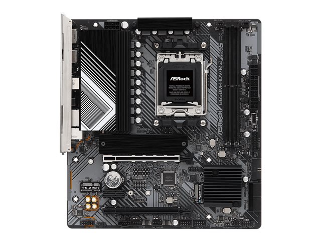 ASRock B650M-HDV/M.2 - Motherboard - micro ATX - Socket AM5 - AMD B650