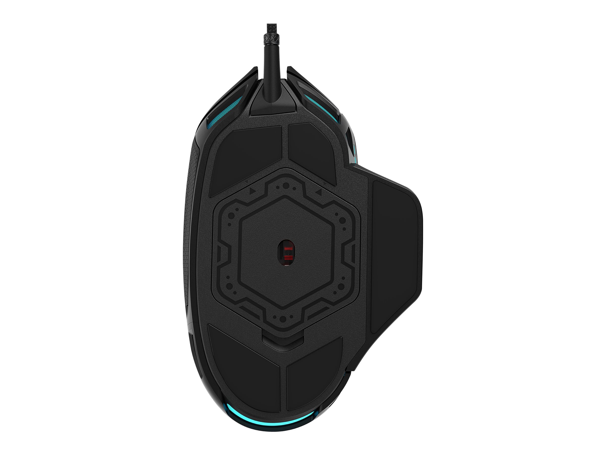 CORSAIR Gaming NIGHTSWORD RGB FPS/MOBA - Maus - USB - Schwarz