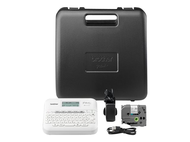 Brother P-Touch PT-D410VP - Beschriftungsgerät - s/w - Thermotransfer