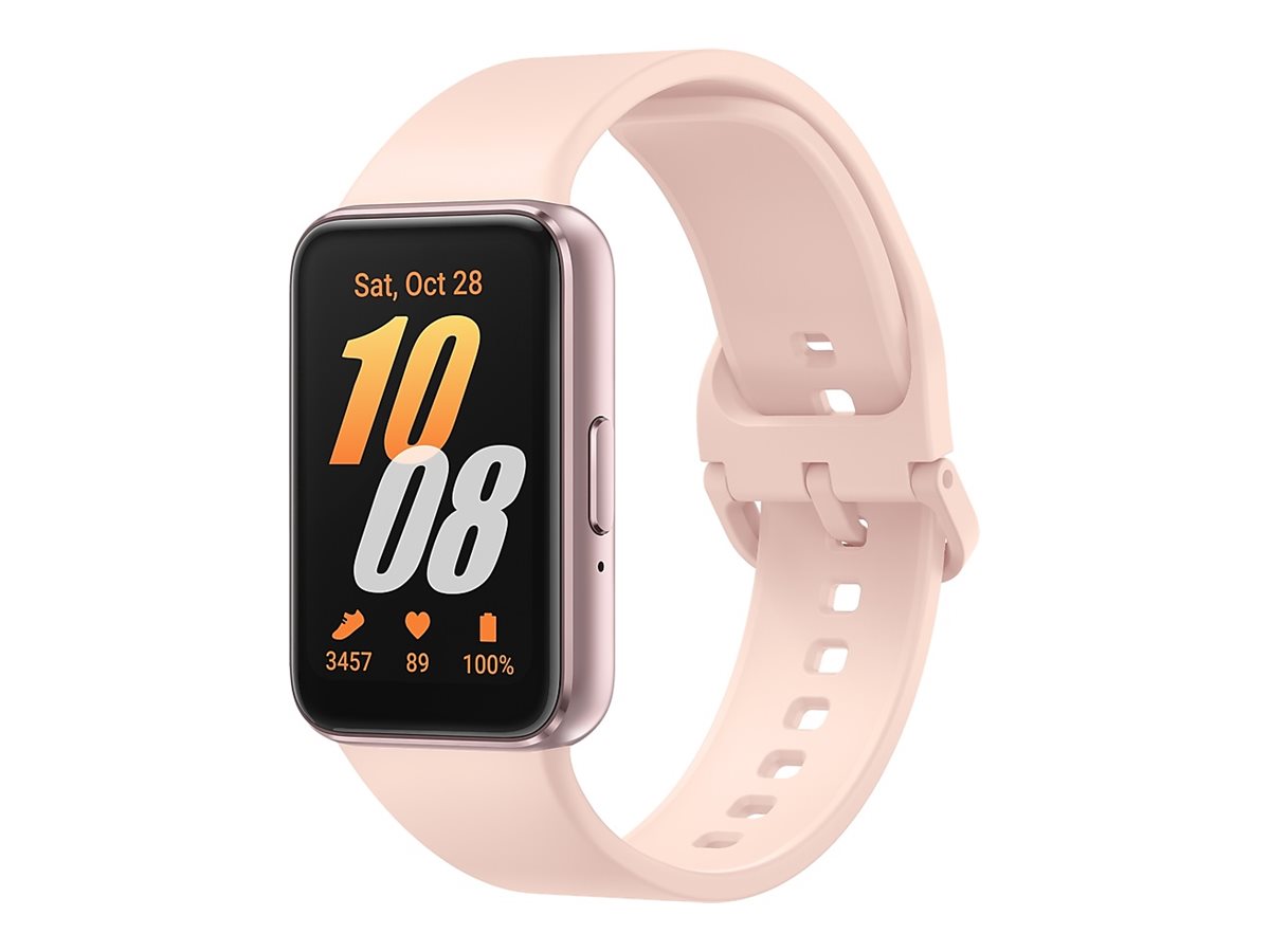 Samsung Galaxy Fit3 Aktivitätsmesser mit Riemen - 256 MB - rosa goldfarben