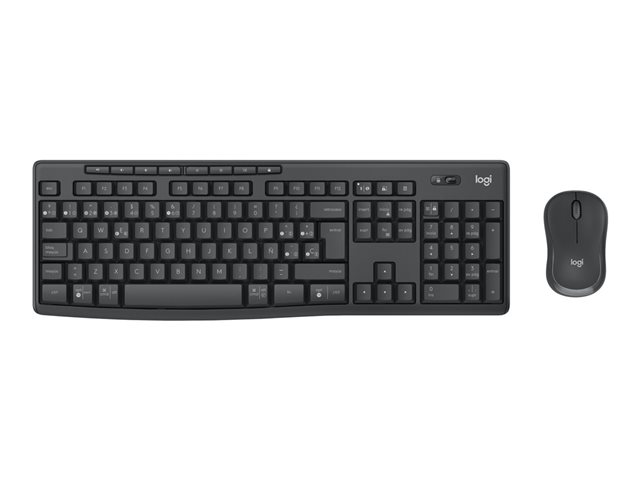 Logitech MK370 Combo for Business - Tastatur-und-Maus-Set - kabellos - Bluetooth LE - QWERTZ - Deutsch - Graphite
