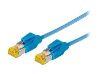 exertis Connect - Patch-Kabel - RJ-45 (M) zu RJ-45 (M) - 3 m - SFTP - CAT 6a - halogenfrei - Blau
