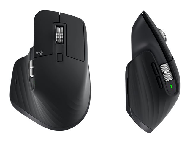 Logitech MX Master 3S Performance Wireless Mouse - Maus - Bluetooth
2.4 GHz - Schwarz