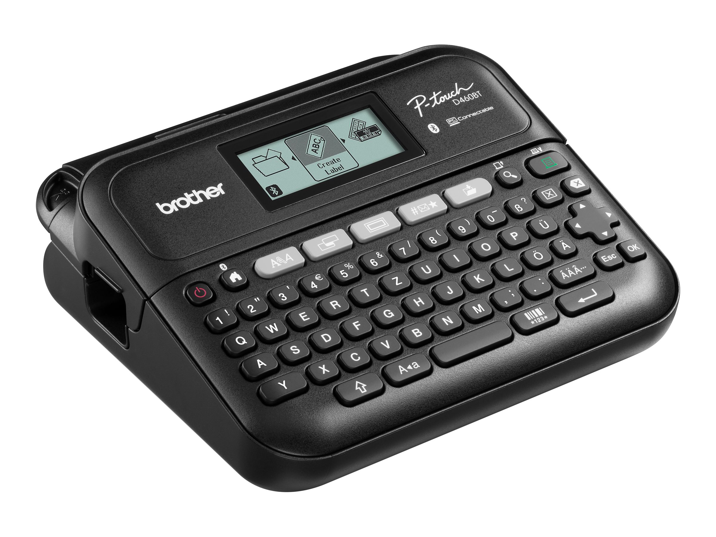 Brother P-Touch PT-D460BTVP - Beschriftungsgerät - s/w - Thermotransfer