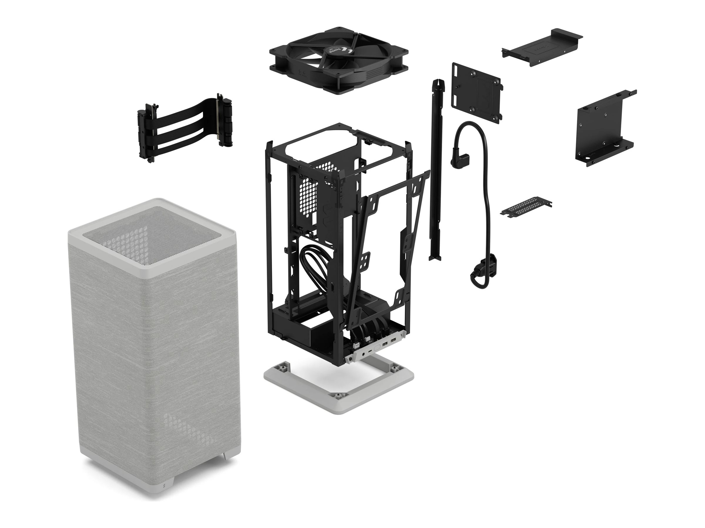 Fractal Design Mood - PC-Gehäuse - Mini-ITX