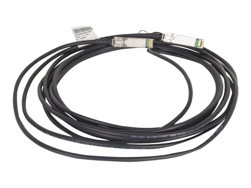 HPE - Ethernet 10GBase-CR-Kabel - SFP+ zu SFP+ - 5 m - für Modular Smart Array 1040, 2040, 2040 10, P2000 G3; ProLiant DL360p Gen8; CX 8360