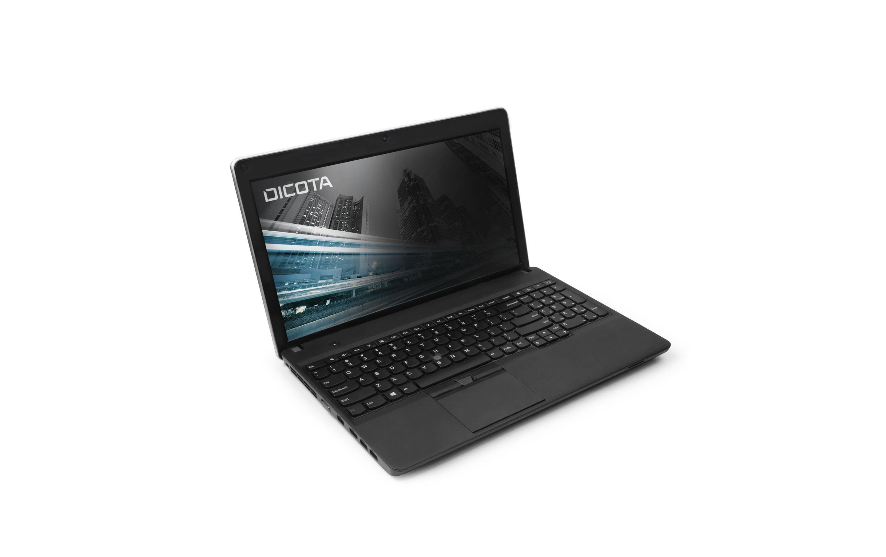 DICOTA - Blickschutzfilter für Notebook - 2-Wege - Halter/Klebepunkte - 33,8 cm Breitbild (13,3 Zoll Breitbild) - Schwarz