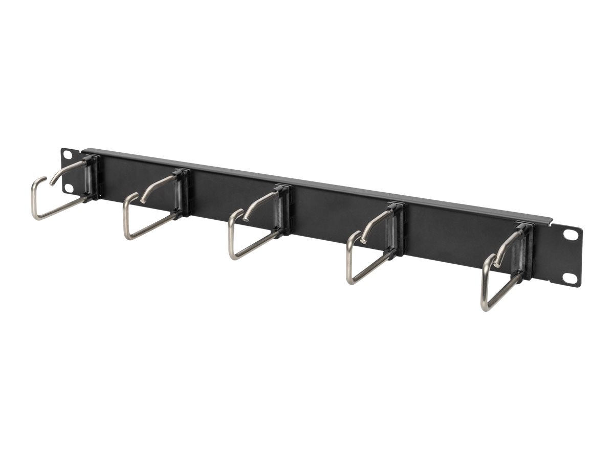 DIGITUS DN-97667 - Kabelmanagementplatte mit Ringen - 1U - 19"