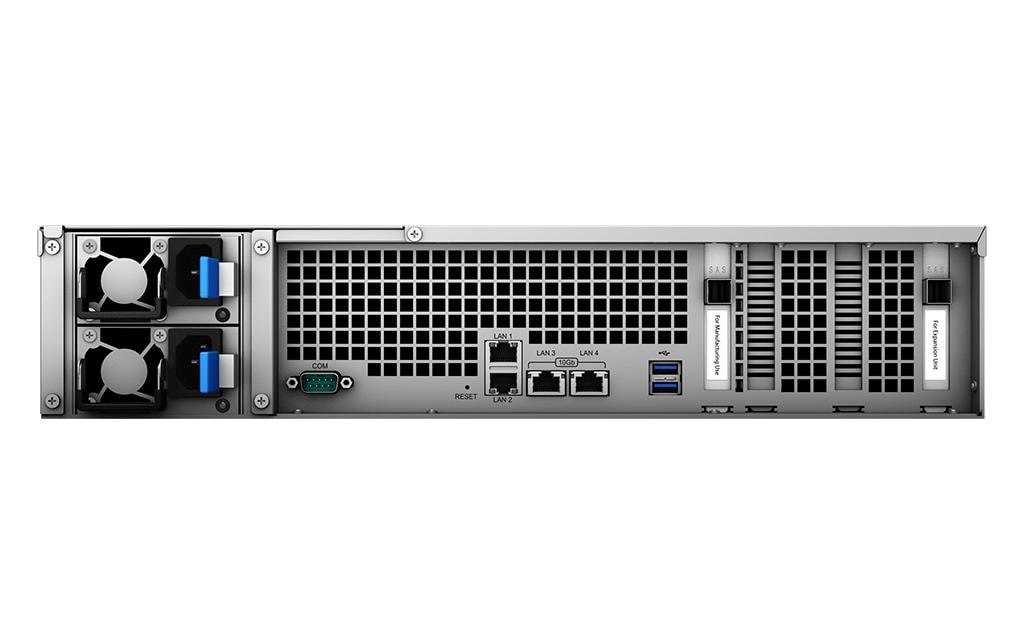 Synology FlashStation FS6400 - NAS-Server - 24 Schächte - Rack - einbaufähig - RAID RAID 0, 1, 5, 6, 10, JBOD, RAID F1 - RAM 32 GB - Gigabit Ethernet / 10 Gigabit Ethernet - iSCSI Support - 2U