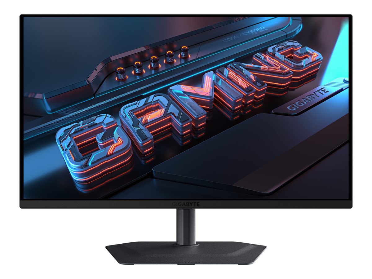 Gigabyte MO27U2 - OLED-Monitor - Gaming - 68.6 cm (27") - 3840 x 2160 4K @ 240 Hz - 1000 cd/m² - 1500000:1 - DisplayHDR 400 True Black - 0.03 ms - 2xHDMI, DisplayPort, USB-C - Lautsprecher
