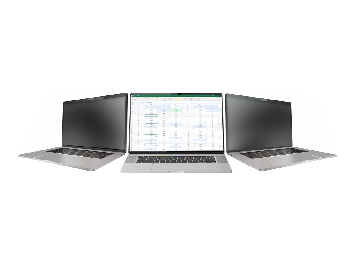 StarTech.com 14-inch MacBook Pro 21/23 Laptop Privacy Screen Anti-Glare Privacy Filter with 51% Blue Light Reduction