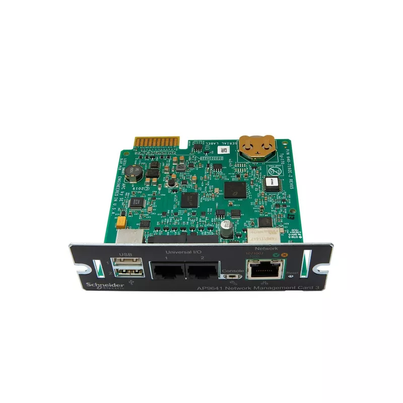 APC UPS Network Management Card with PowerChute Network Shutdown & Environmental Monitoring (AP9641)