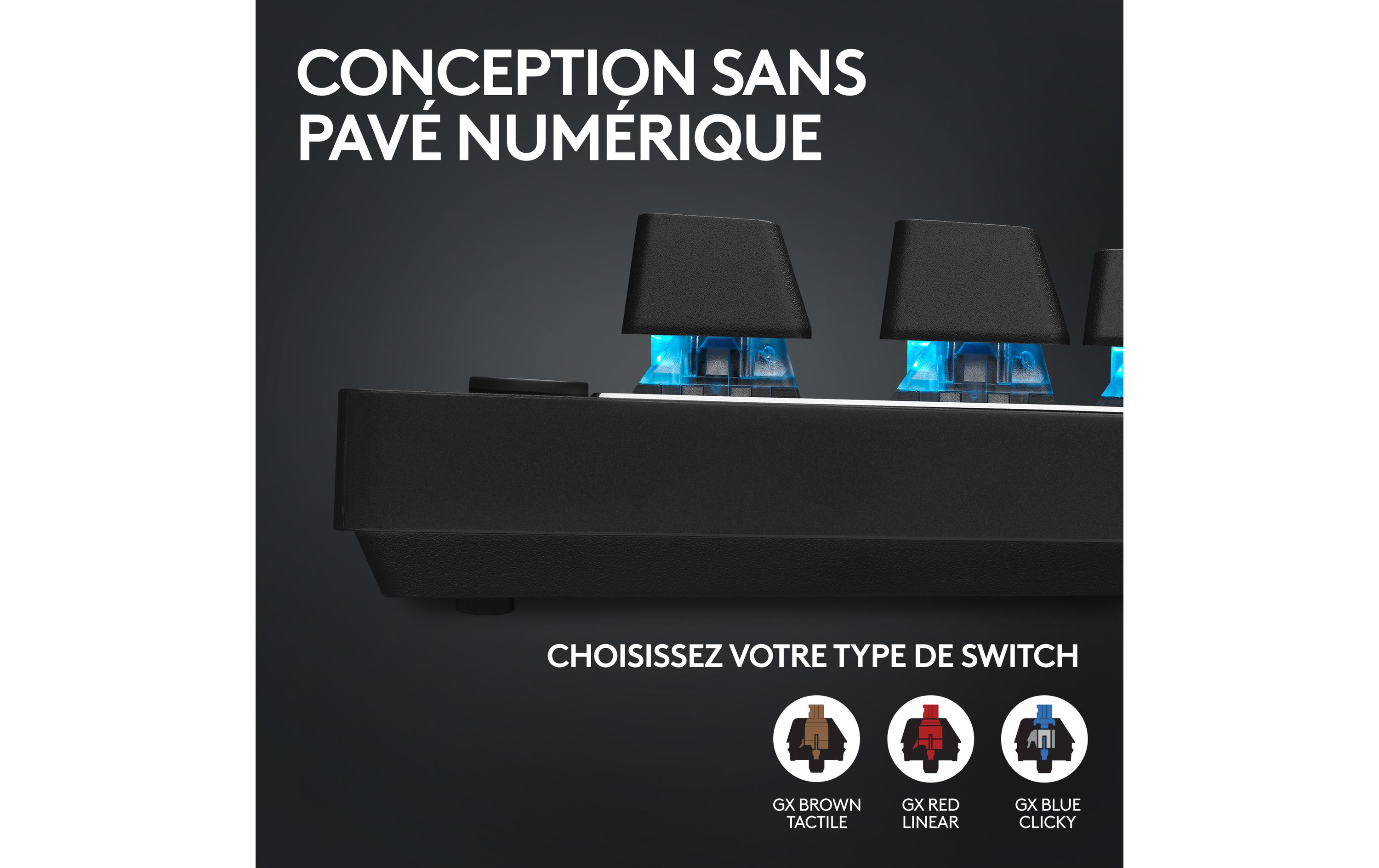 Logitech Gaming-Tastatur PRO X TKL Lightspeed