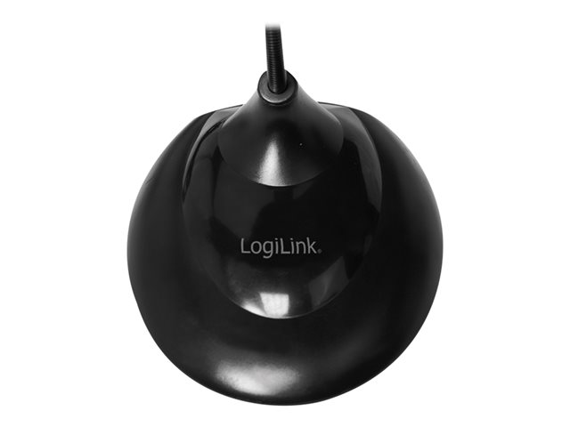 LogiLink Multimedia Microphone with Stand Foot and Flexible Neck - Mikrofon