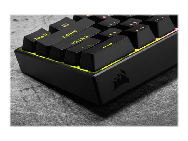 CORSAIR Gaming K65 RGB MINI 60% - Tastatur - Deutsch Eingabegerät