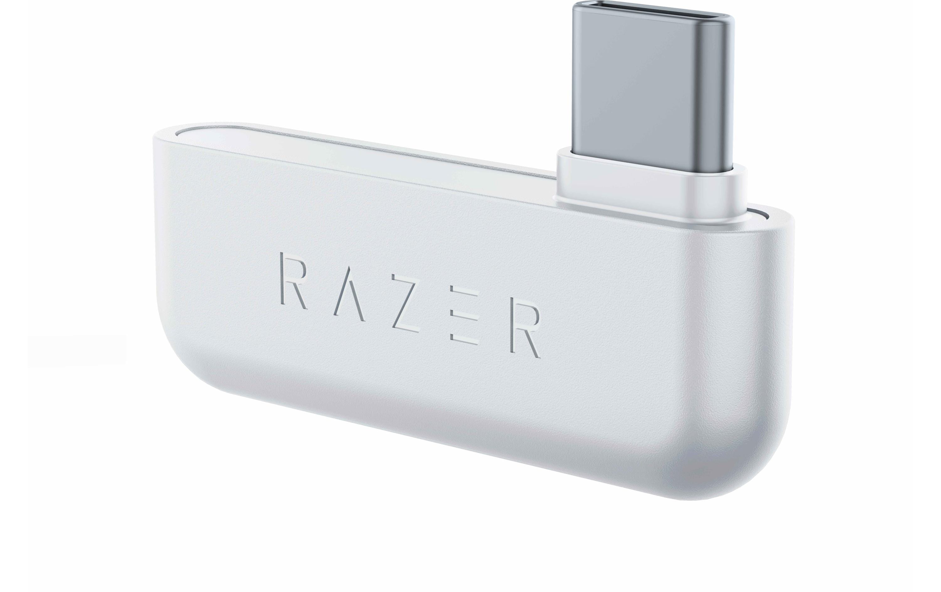 Razer Barracuda X - Headset - ohrumschließend - Bluetooth / 2,4 GHz Funkfrequenz - kabellos, kabelgebunden - 3,5 mm Stecker, USB-C - Geräuschisolierung - Quecksilber