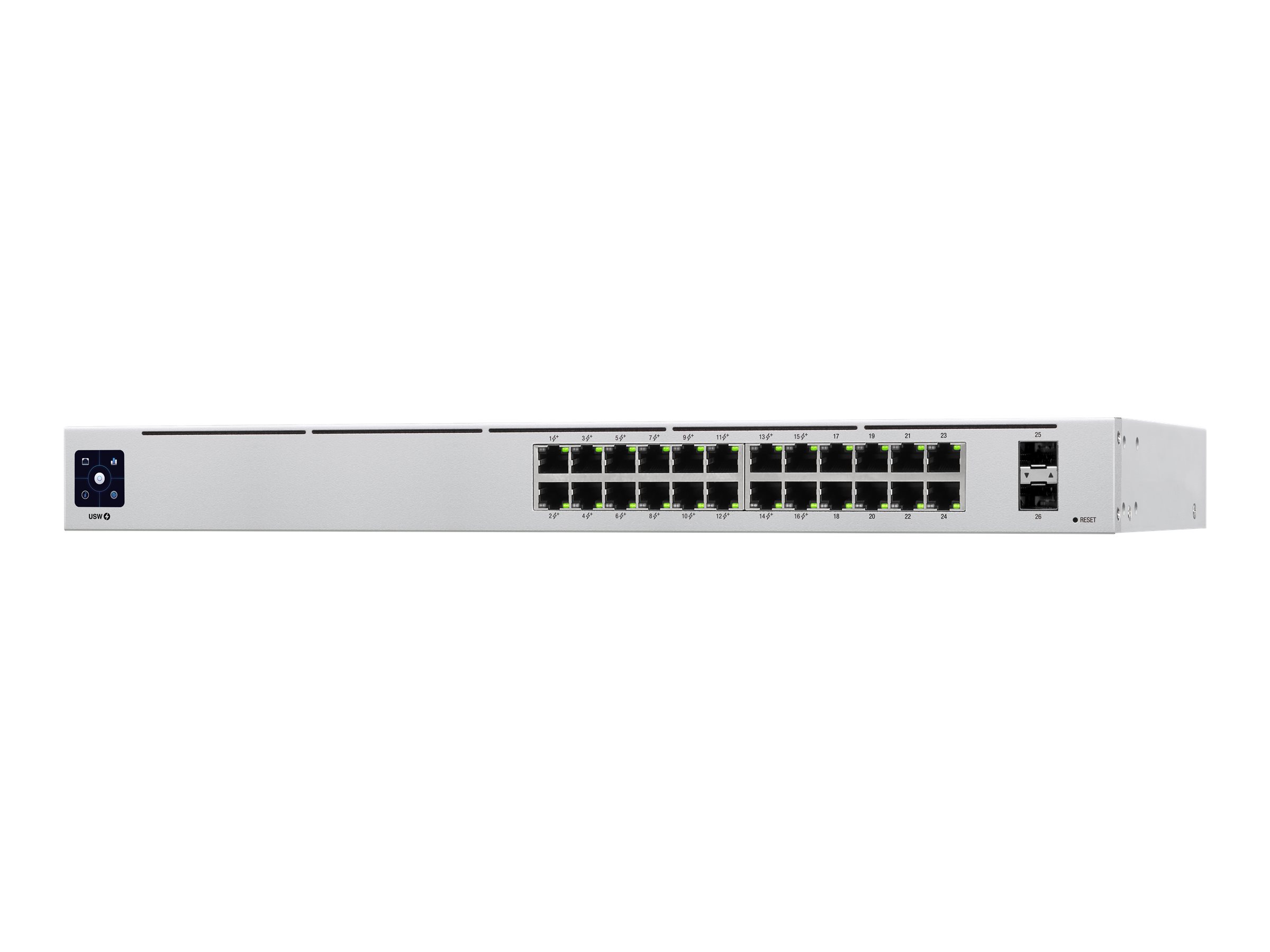 Ubiquiti USW-24-POE managed 24-Port Gigabit PoE+ Switch 95W mit 2x SFP Rack 1U