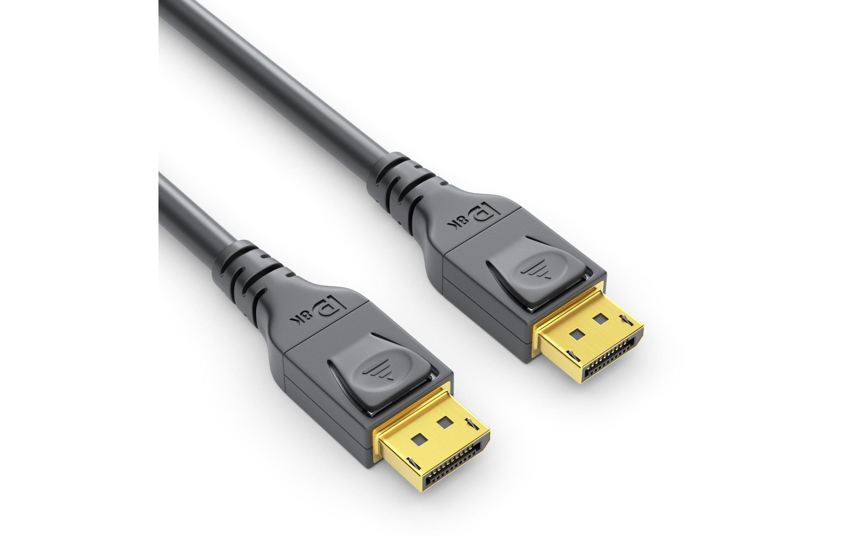 Purelink - DisplayPort-Kabel - DisplayPort (M) zu DisplayPort (M) - DisplayPort 1.4 - 5 m - 8K Unterstützung - Schwarz