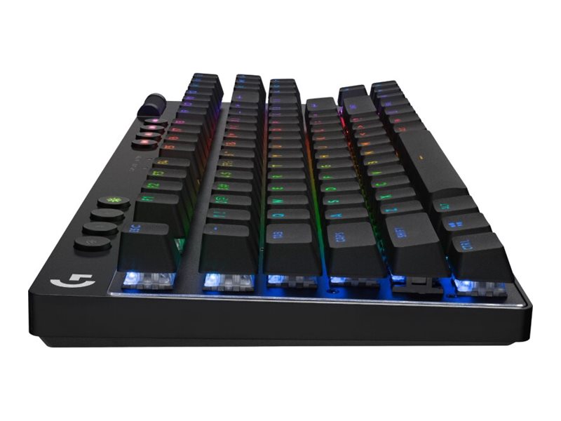 Logitech G PRO X TKL - Tastatur - Gaming - QWERTY - US International - Schwarz Eingabegerät