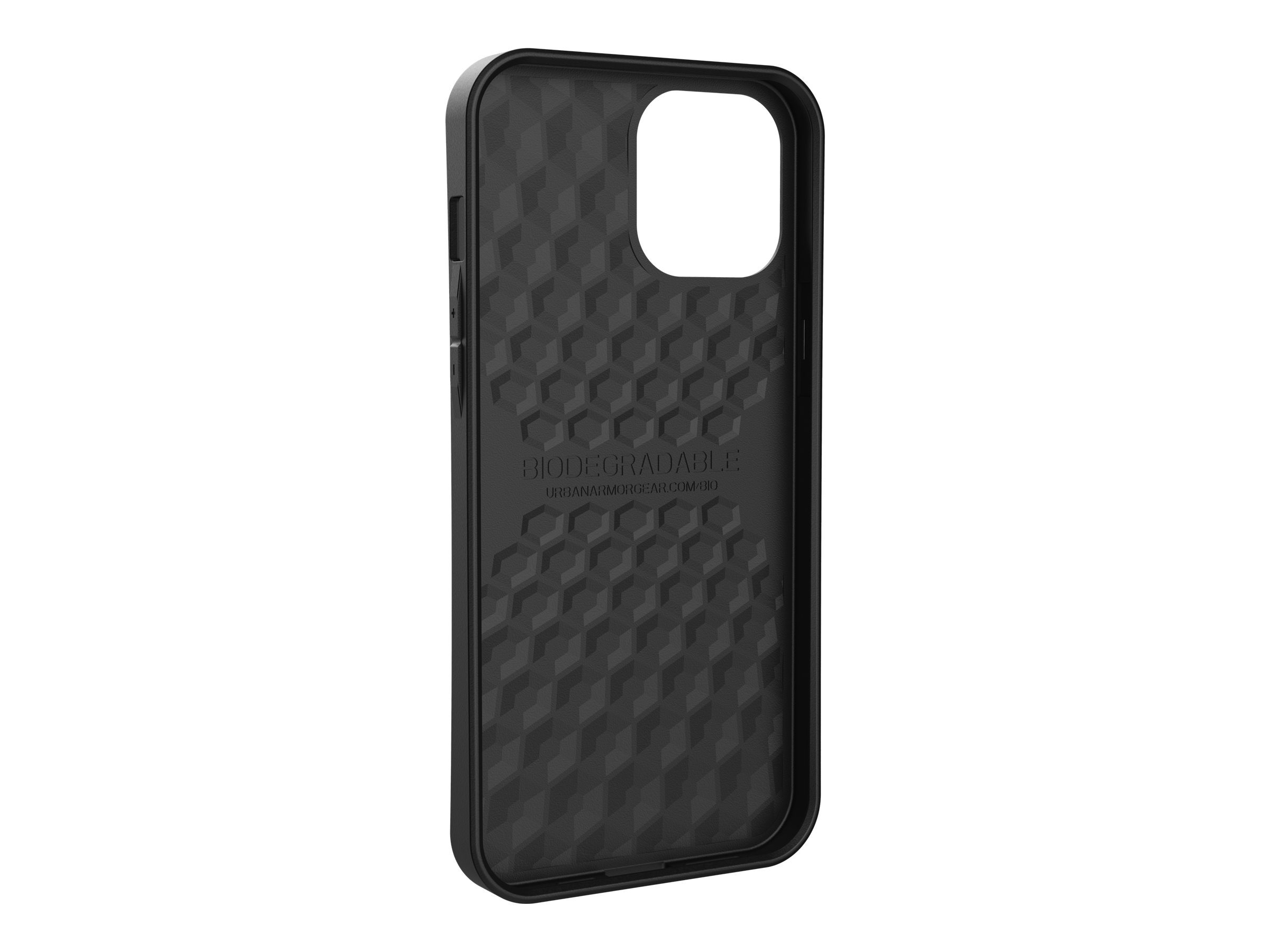 UAG Rugged Case for iPhone 12 Pro Max 5G [6.7-inch] - Outback Bio Black - hintere Abdeckung für Mobiltelefon