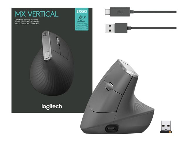 Logitech Ergonomische Maus MX Vertical